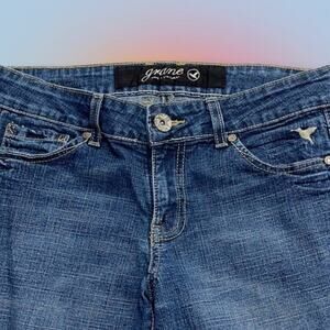 GRANE Women’s 5 (juniors) Skinny Leg Blue Jeans